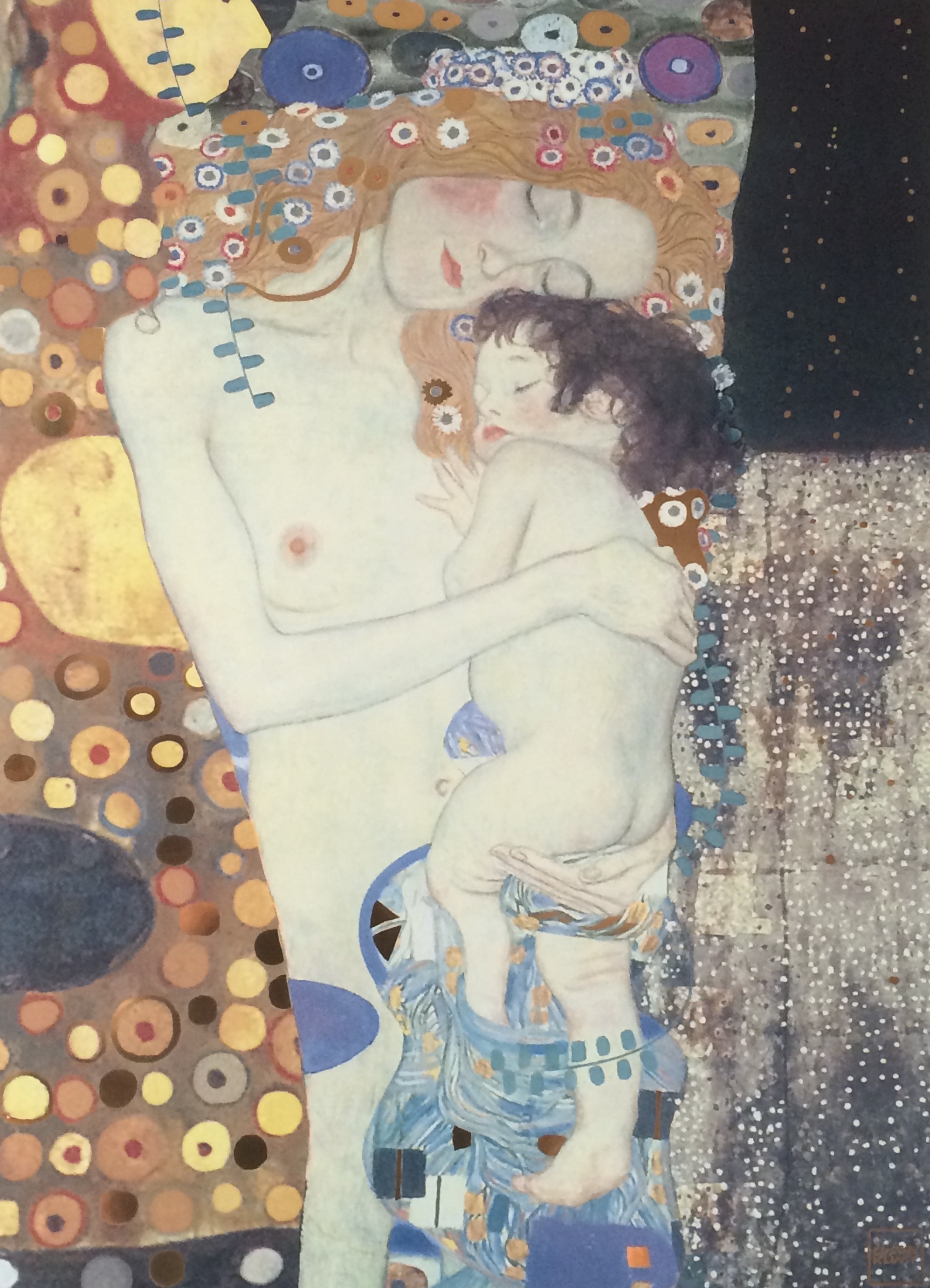 Innerlijk Kind - detail schilderij Klimt